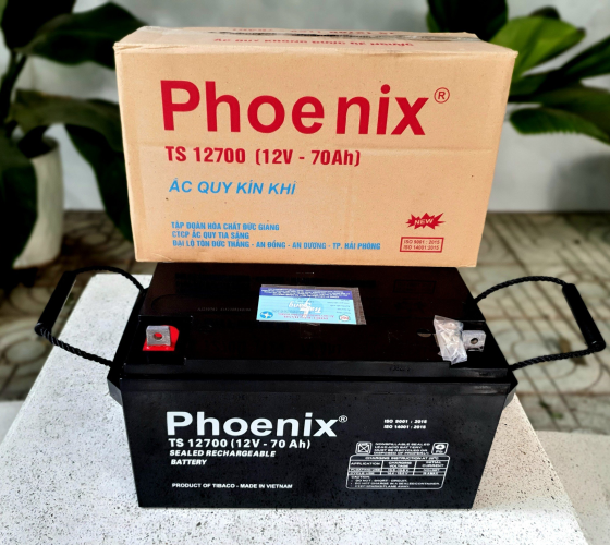 Ắc Quy Phoenix TS12700 (12v70ah)