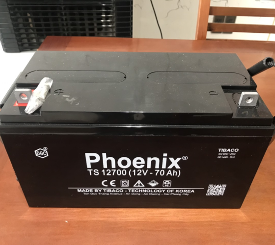 Ắc Quy Phoenix TS12700 (12v70ah)