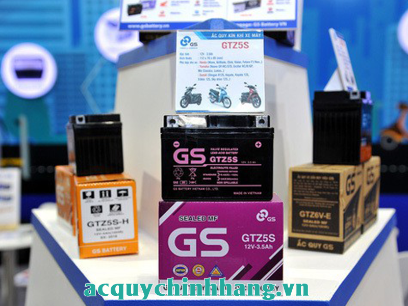 Ắc quy khô xe máy 