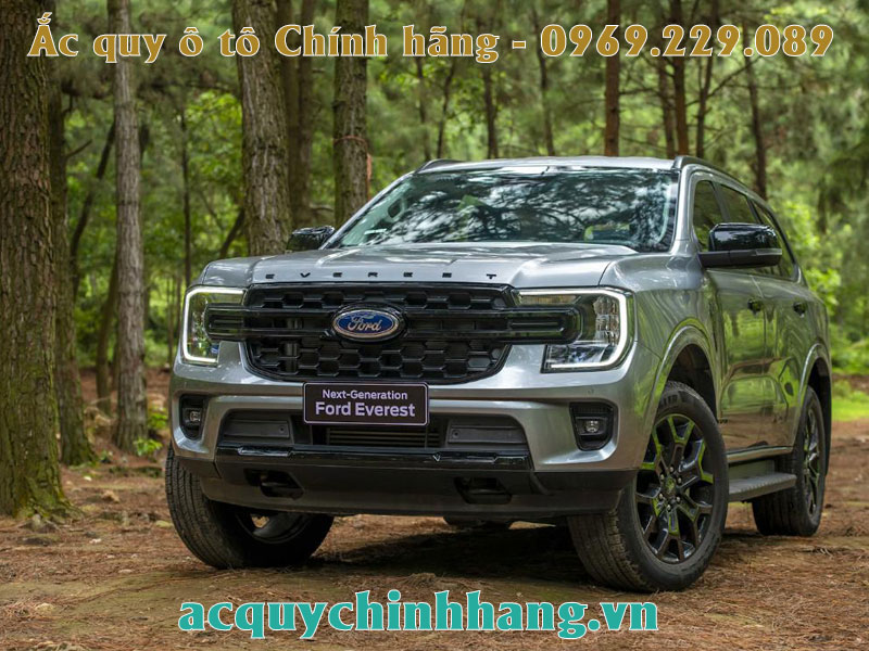 Bình ắc quy xe Ford Everest có đặc điểm gì?