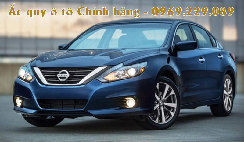bình ắc quy xe nissan teana