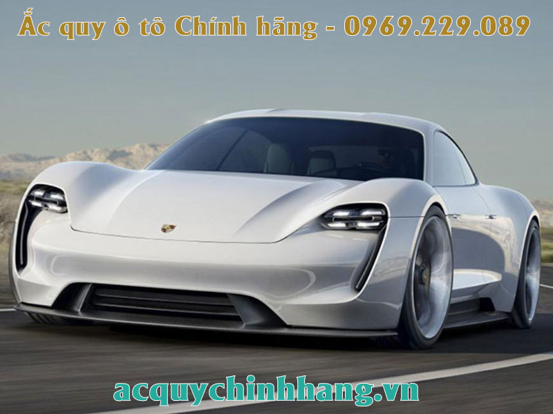 Bình ắc quy xe Porsche taycan