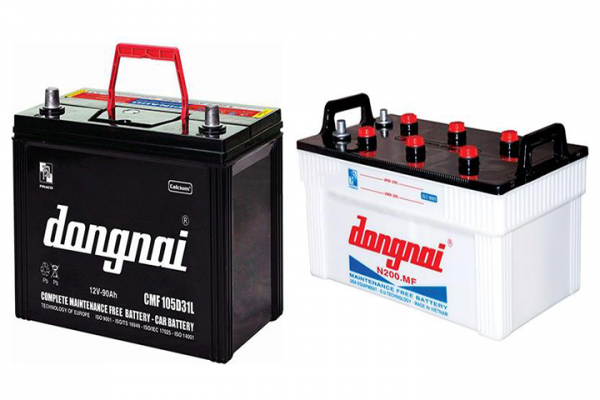Bình ắc quy có khả năng dự trữ nguồn điện lớn 